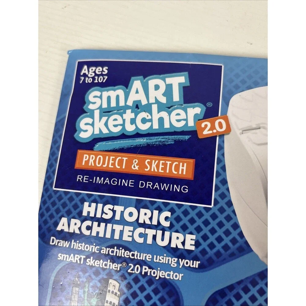 smART Sketcher 2.0 Historic Architecture Cartridge Create Color Kit New open box